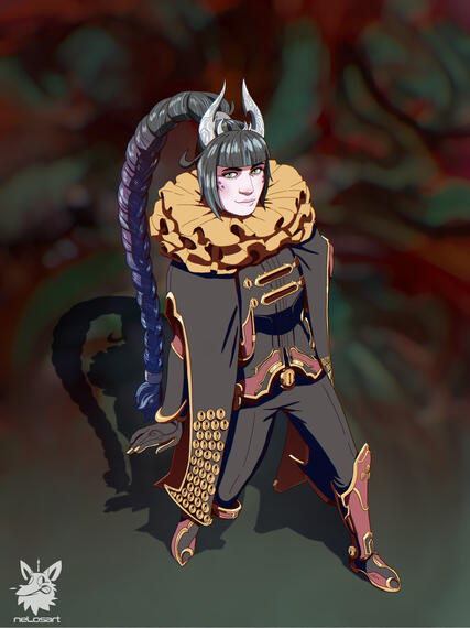 Vgen commission for oranzhs (also company piece for another 2025 comm)