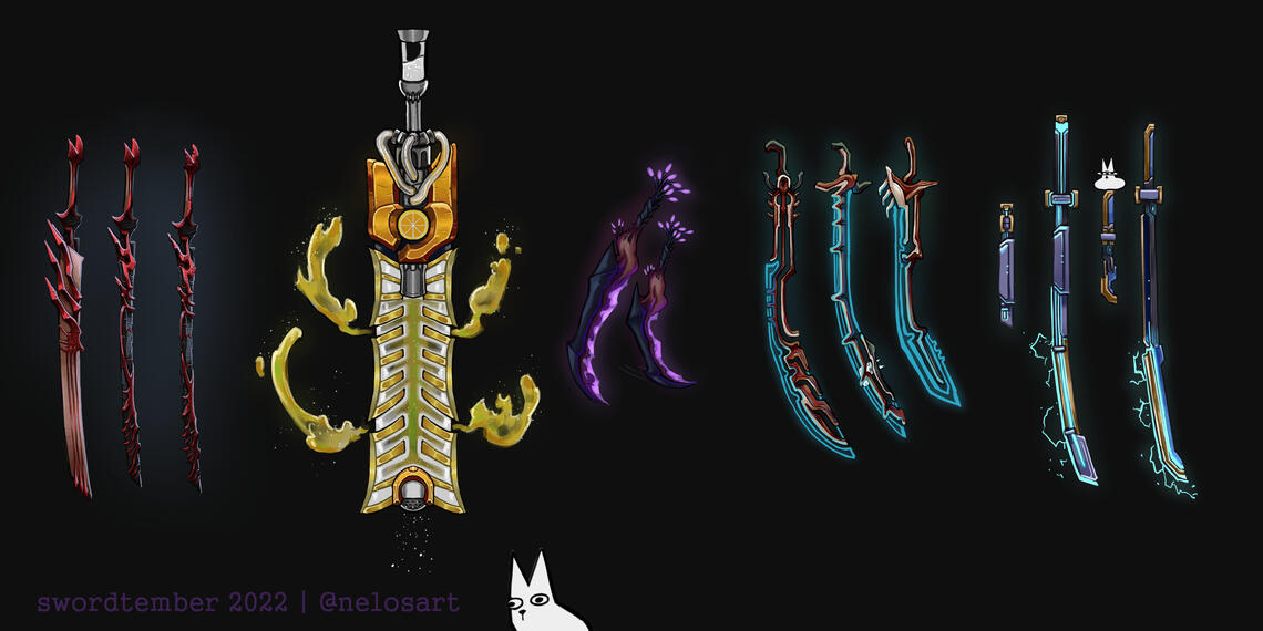 Swordtember warframe edition but with a salty lemon sword